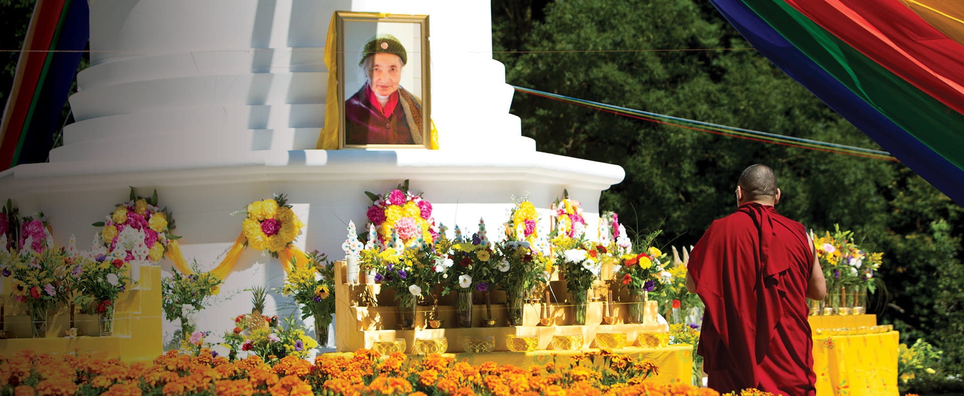 Khandro Tsering Chödrön's Anniversary practices (with RIWO SANGCHÖ in the morning)